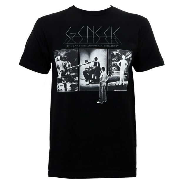 Genesis The Way We Walk Album Men's Long Sleeve Black T-Shirt Size S to 3XL